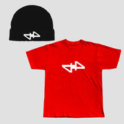 44.bundle tee + beanie