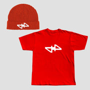 44.bundle tee + beanie